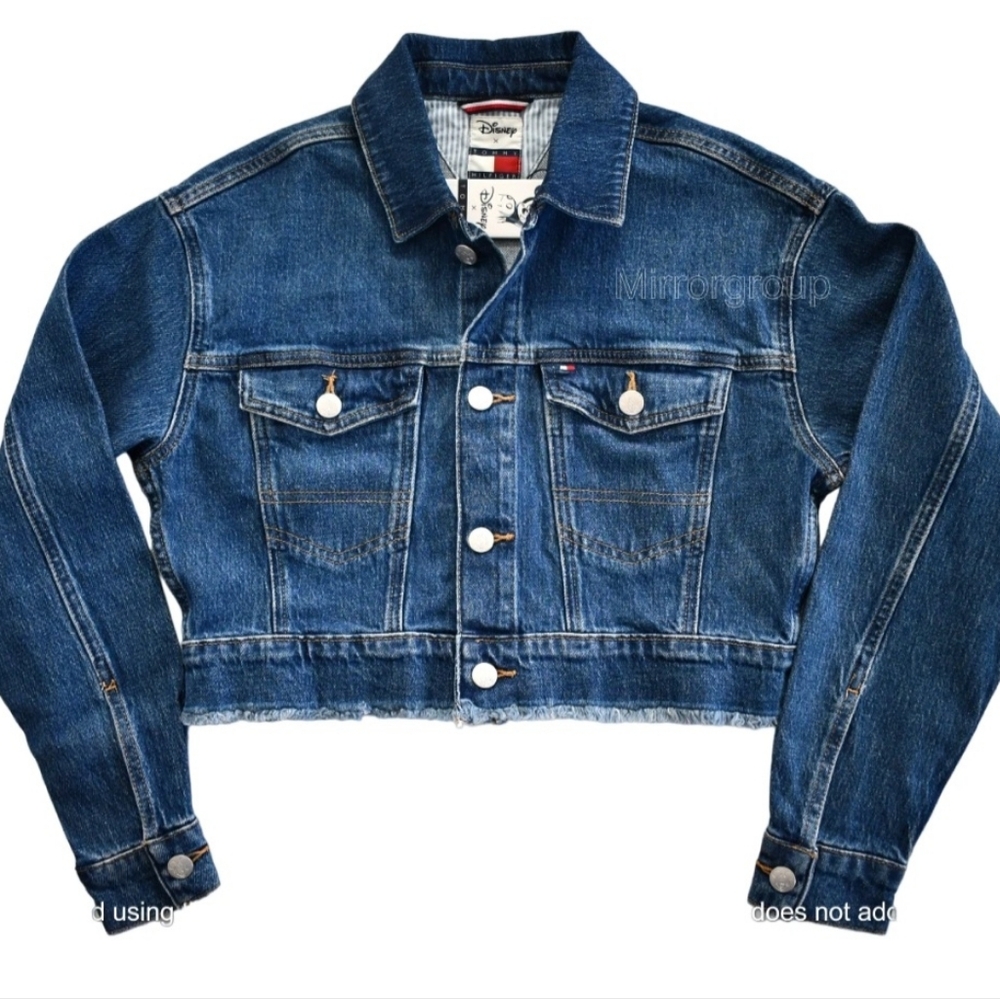 Tommy Hilfiger
Women's TH X Disney Frayed-Hem Denim Jacket
